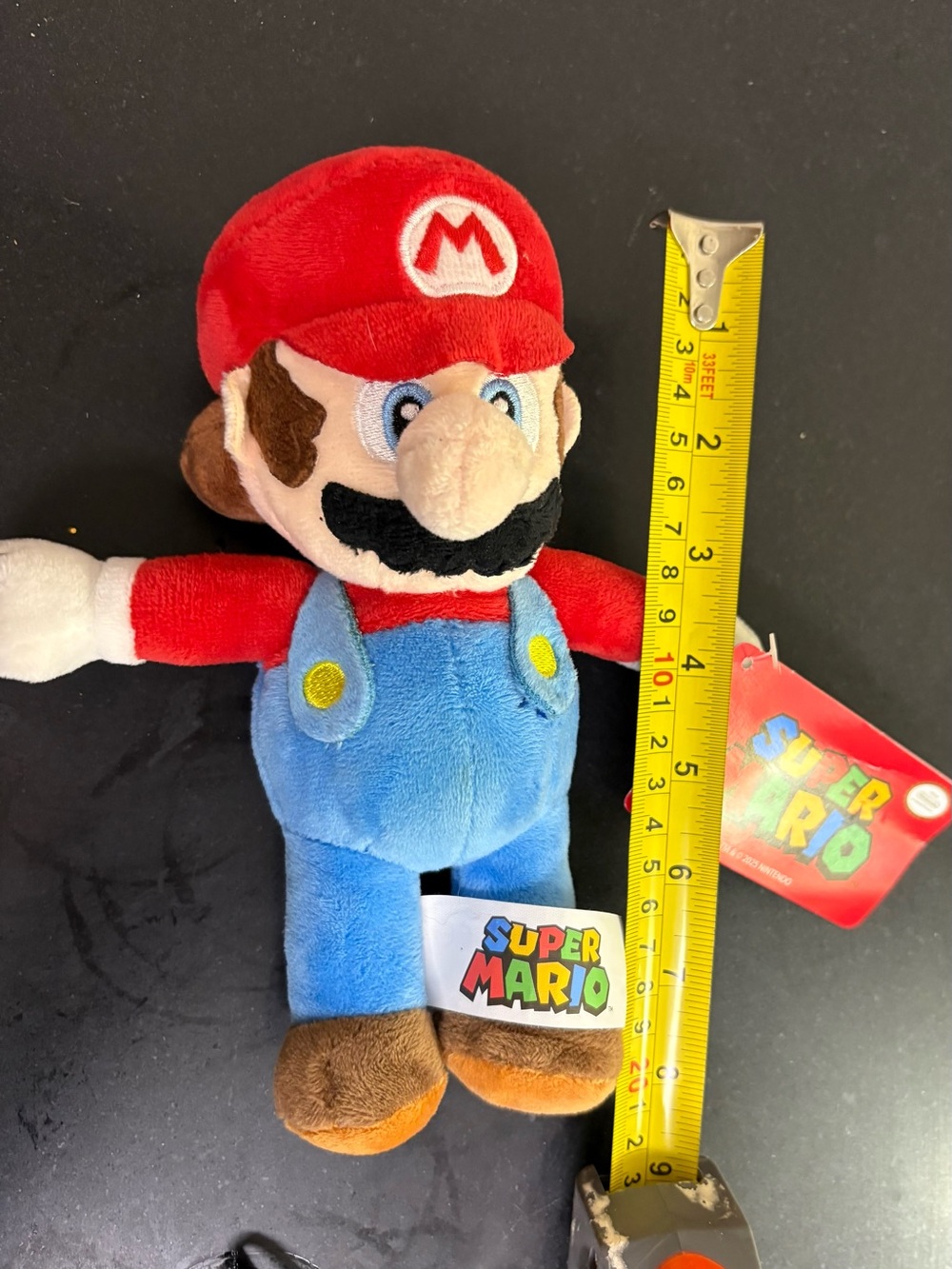 Nintendo Super Mario Plush - Red Hat, Blue Overalls